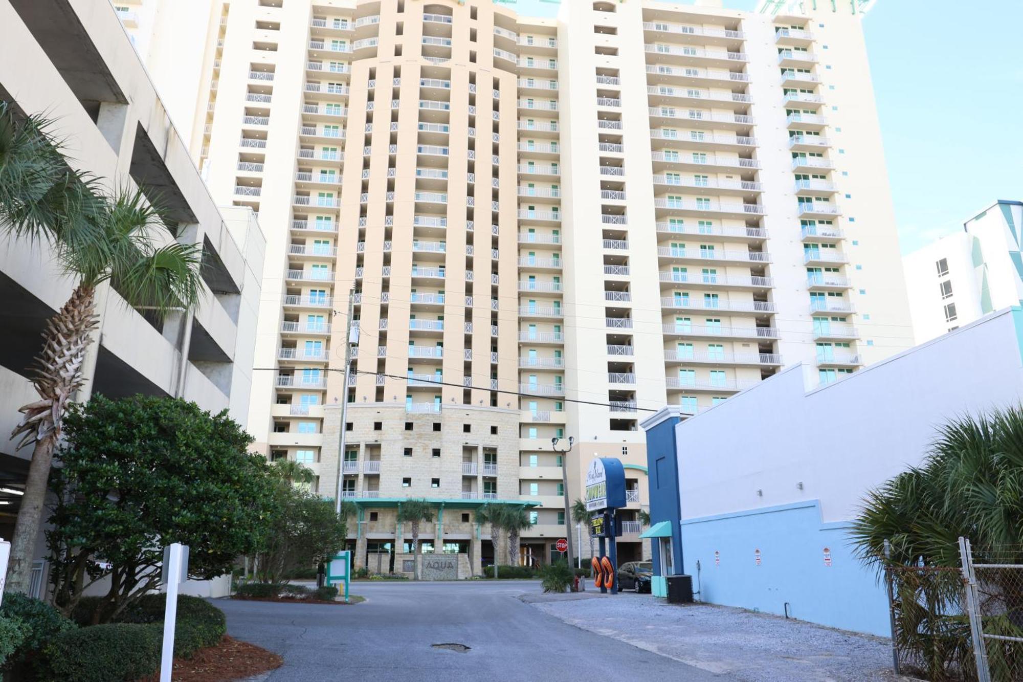 Aqua 1504 Beachfront Condo With Free Beach Chairs Panama Stadt Exterior foto