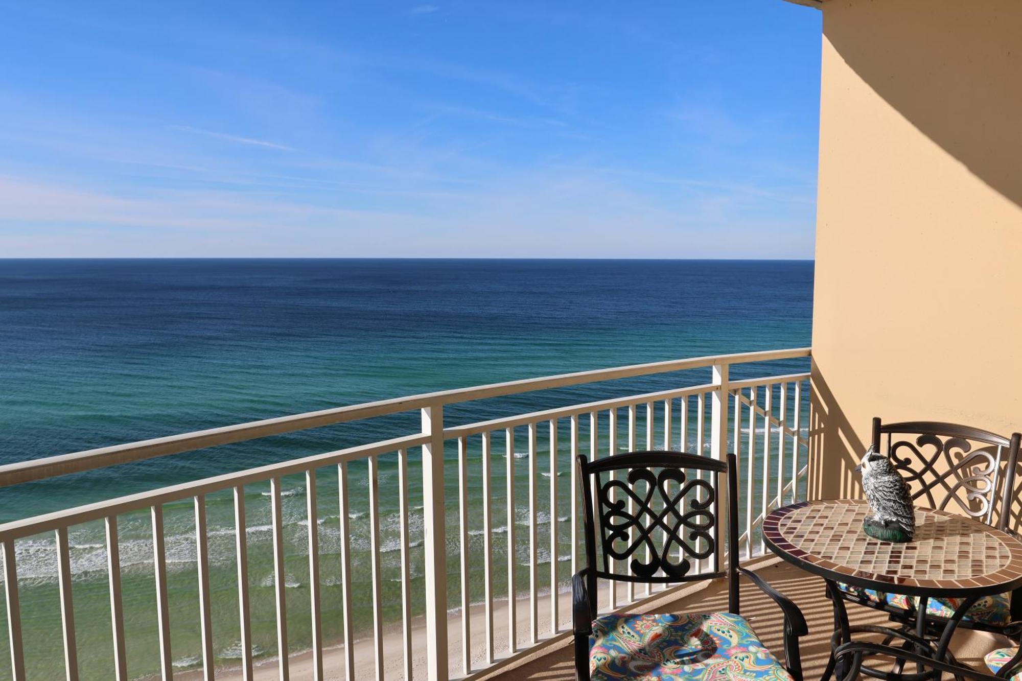 Aqua 1504 Beachfront Condo With Free Beach Chairs Panama Stadt Exterior foto
